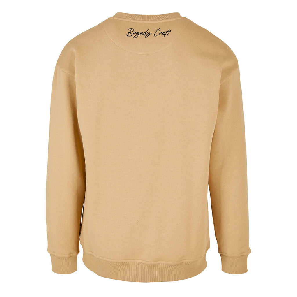 pull "climat mon amour" Beige