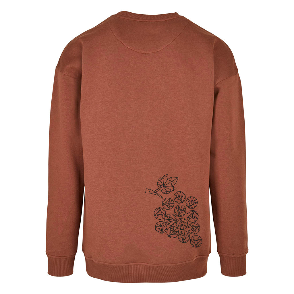 pull "Origami grappe" Marron