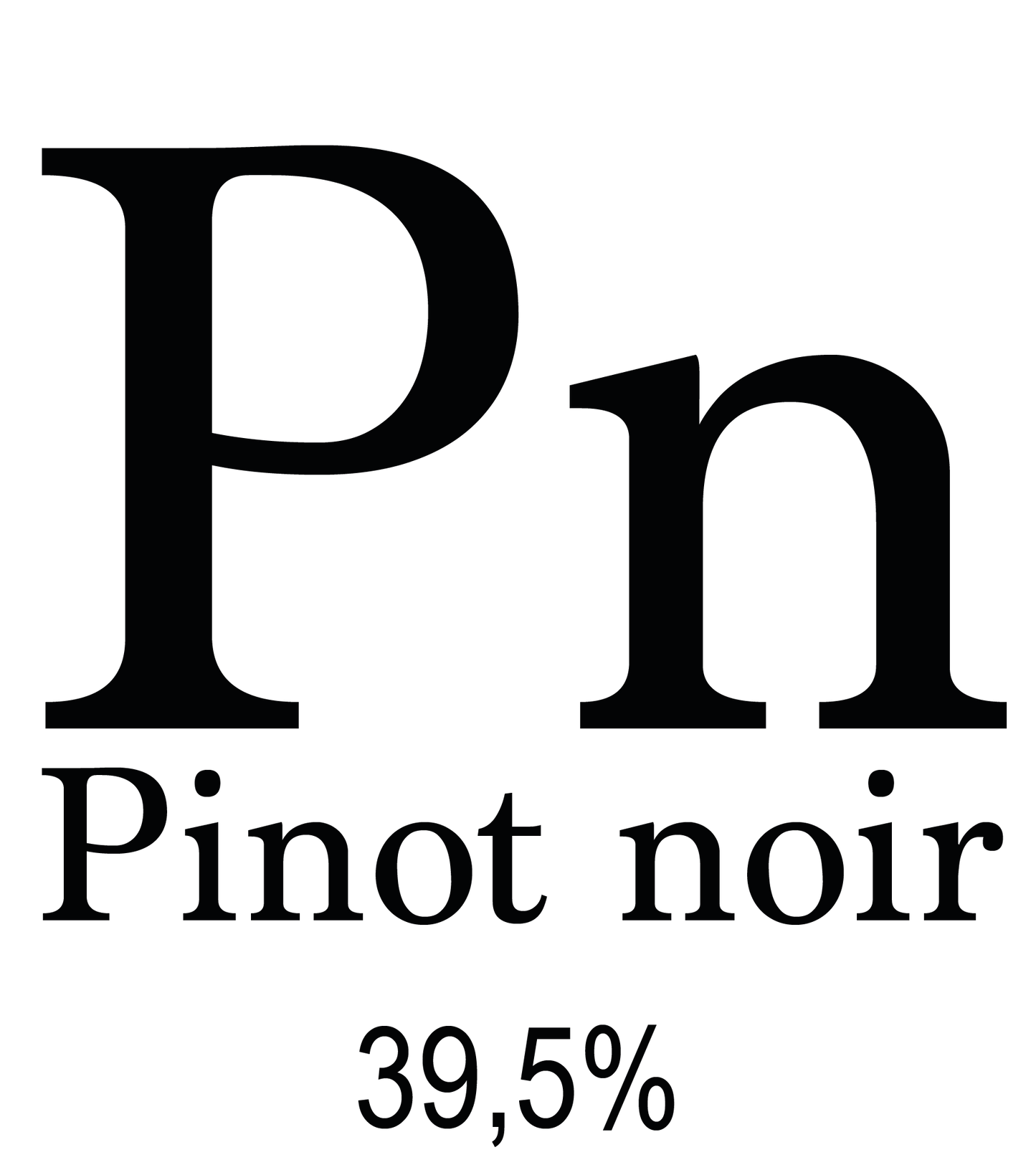 Coussin "Cépage périodique" Vert olive carré