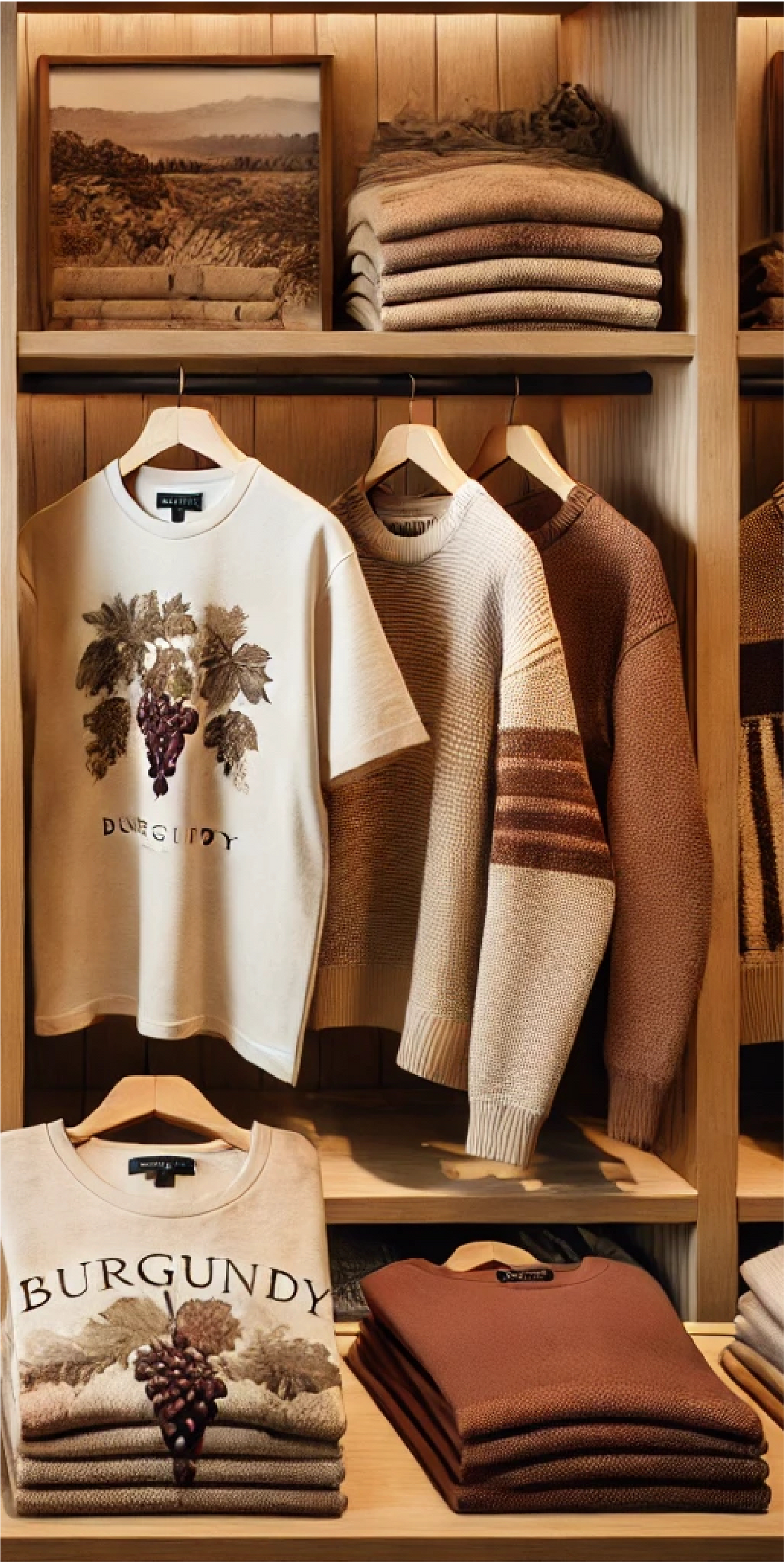Vêtements - Brgndy Craft